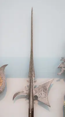 Halberd of Johann Georg I of Saxony (1585-1656), German, dated 1609. Creator: Unknown