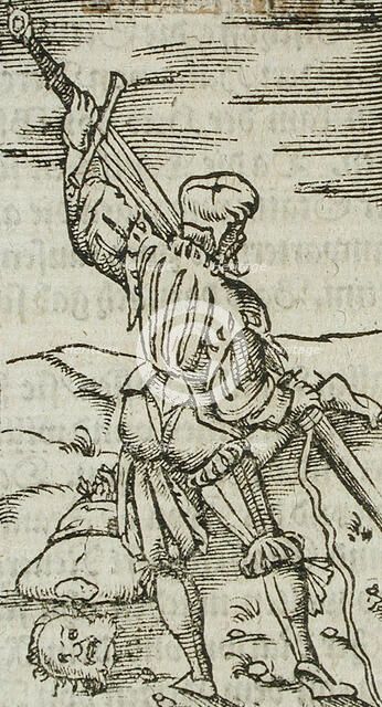 Halberdier, 17th century. Creator: Unknown.