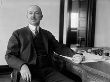 Hale Holden at Desk, 1917. Creator: Harris & Ewing