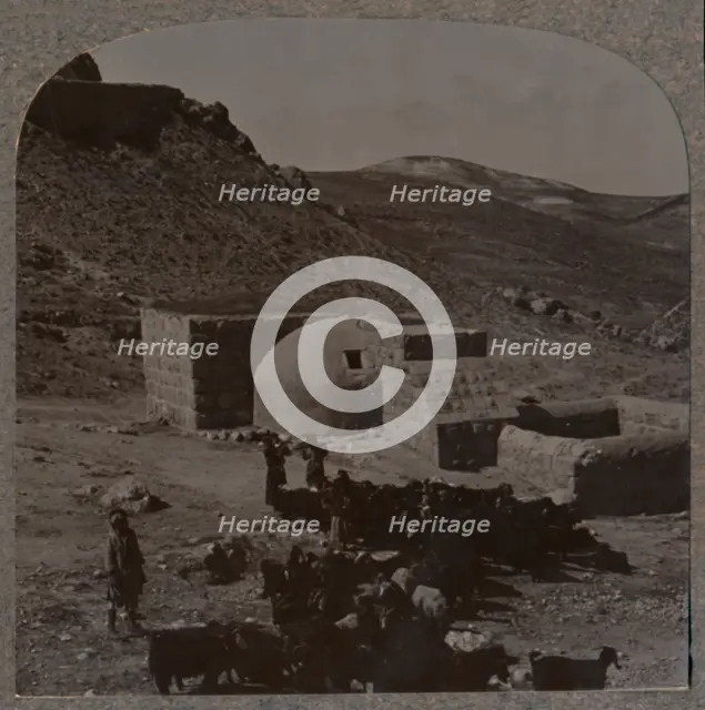 'Half-way inn on the journey of Jericho', c1900. Artist: Unknown.