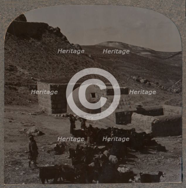 'Half-way inn on the journey of Jericho', c1900. Artist: Unknown.