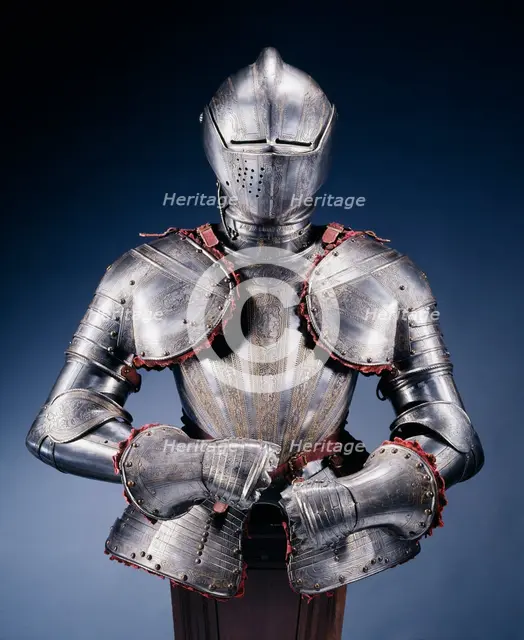Half Armor for the Foot Tournament, c. 1590. Creator: Pompeo della Cesa (Italian, active 1572-93).