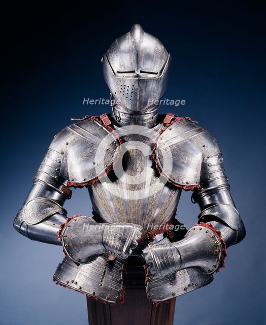 Half Armor for the Foot Tournament, c. 1590. Creator: Pompeo della Cesa (Italian, active 1572-93).