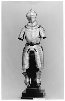 Half-armour (Composed), German, dated 1562 (helmet ca. 1560). Creator: Unknown