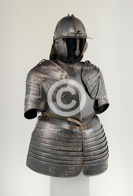 Half armour, German, Nuremberg, 1610-20. Creator: Martin Schneider.