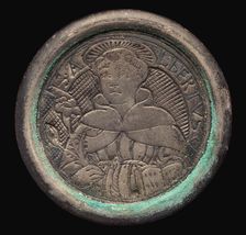 Half Figure of a Monk. Creator: Unknown