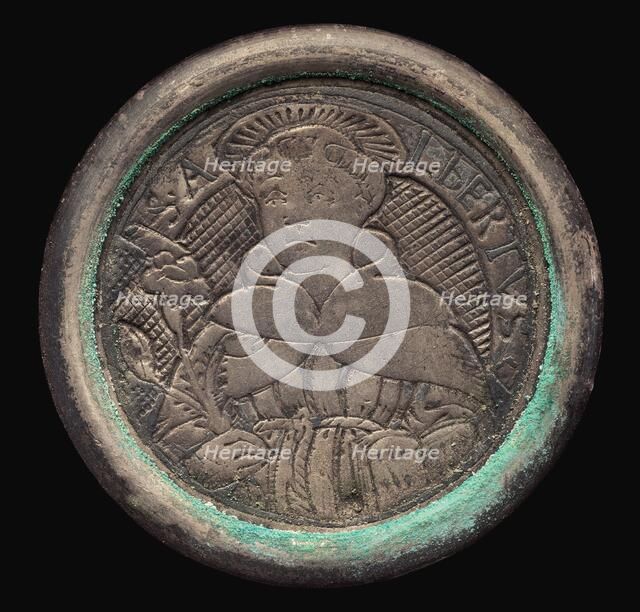 Half Figure of a Monk. Creator: Unknown.