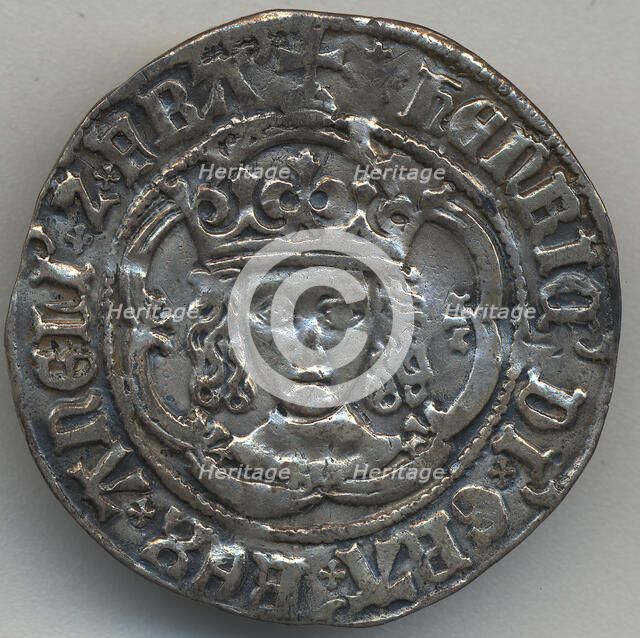 Half Groat of Henry VII (1485-1509), British, 15th-16th century (?). Creator: Unknown.