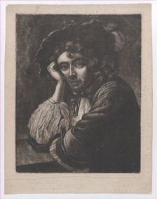Half-Length Portrait of a Young Man, after 1654., after 1654. Creator: Anon