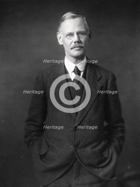 Half length portrait of Benjamin Seebohm Rowntree. Artist: Unknown