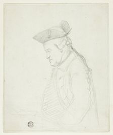 Half-Length Portrait of George Michael Moser, n.d. Creator: George Dance