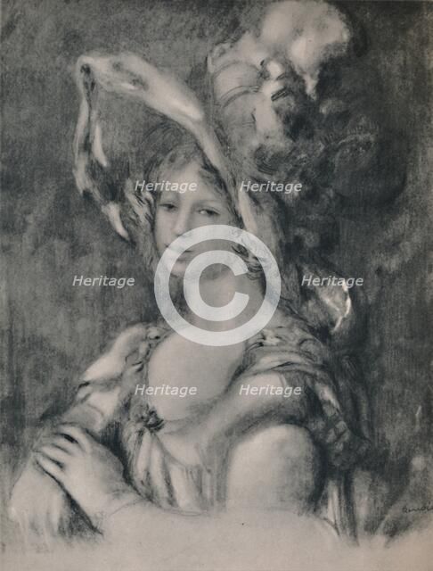 'Half-Length Portrait of Dieterle', c.1899, (1946). Artist: Pierre-Auguste Renoir.