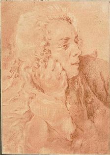 Half-Length Portrait of François Boucher, n.d. Creator: Jacques Andre Portail