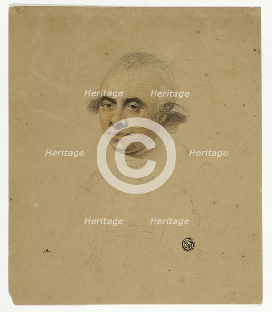Half-Length Portrait of Man, n.d. Creator: Unknown.