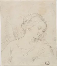Half-Length View of Madonna, n.d. Creator: Unknown