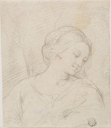 Half-Length View of Madonna, n.d. Creator: Unknown