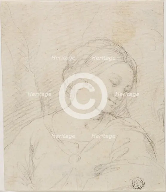 Half-Length View of Madonna, n.d. Creator: Unknown.