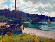 Half Moon Bay, Stewart Island, 1896. Creator: James McLauchlan Nairn