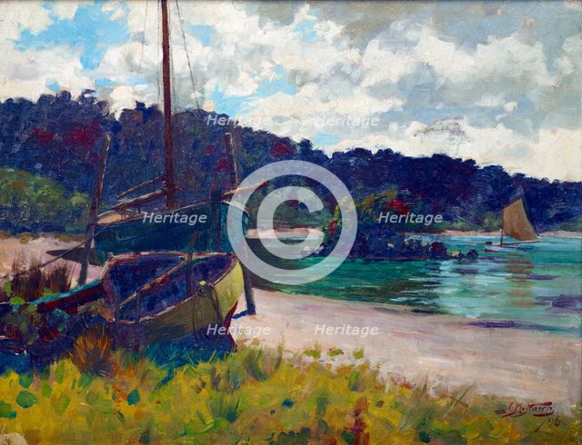 Half Moon Bay, Stewart Island, 1896. Creator: James McLauchlan Nairn.