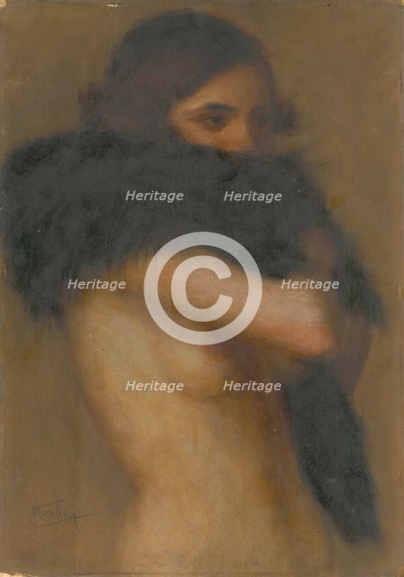 Half Nude, ( 1922?). Creator: Stefan Straka.