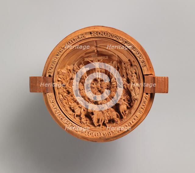 Half of a Prayer Bead with the Crucifixion, early 16th century. Creator: Unknown.