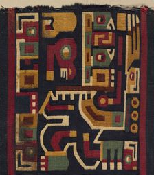 Half of a Sleeved Tunic, c. 500-1000. Creator: Unknown