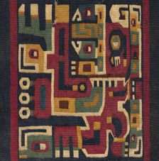 Half of a Sleeved Tunic, c. 500-1000. Creator: Unknown