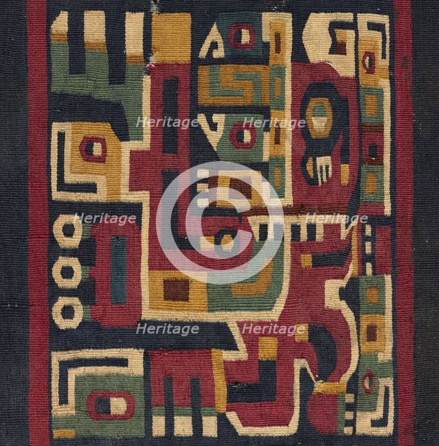 Half of a Sleeved Tunic, c. 500-1000. Creator: Unknown.