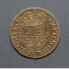 Half Pound (reverse), 1558-1560. Creator: Unknown