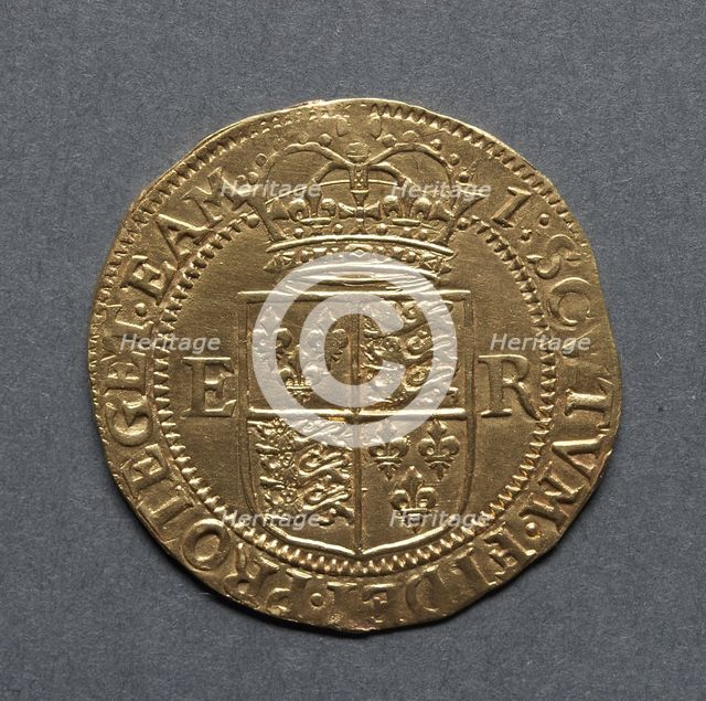 Half Pound (reverse), 1601. Creator: Unknown.