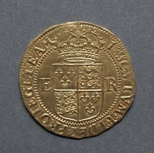Half Pound (reverse), 1601. Creator: Unknown