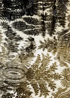 Half Shawl, Bayeux, 1860s. Creator: Unknown