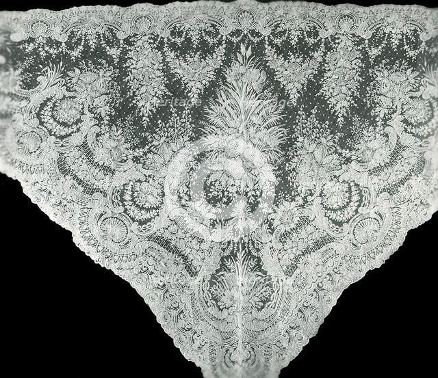 Half Shawl, England, 1860s. Creator: Unknown.