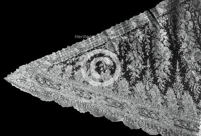 Half Shawl, England, 1860s. Creator: Unknown.