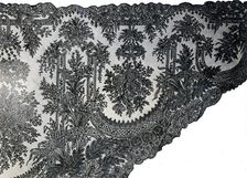 Half Shawl, England, 1865/75. Creator: Unknown