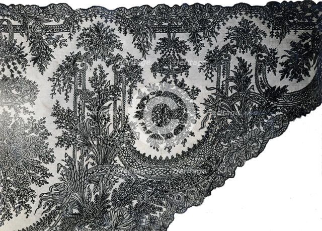 Half Shawl, England, 1865/75. Creator: Unknown.
