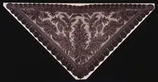 Half Shawl, France, Early 1860s. Creator: Unknown