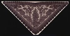Half Shawl, France, Early 1860s. Creator: Unknown