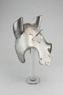 Half-Shaffron, Europe, c. 1560. Creator: Unknown
