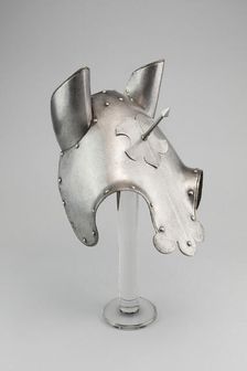 Half-Shaffron, Europe, c. 1560. Creator: Unknown