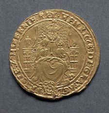 Half Sovereign , 1544-1547. Creator: Unknown