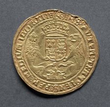 Half Sovereign (reverse), 1544-1547. Creator: Unknown