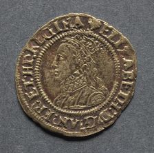 Halfcrown , 1560-1561. Creator: Unknown