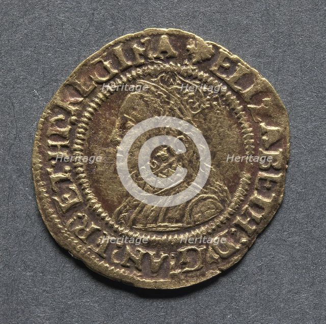 Halfcrown , 1560-1561. Creator: Unknown.