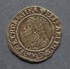 Halfcrown (obverse), 1560-1561. Creator: Unknown
