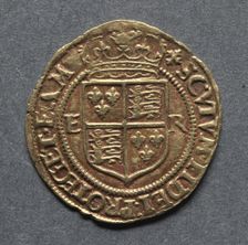 Halfcrown (reverse), 1560-1561. Creator: Unknown