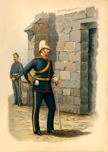 Halifax Garrison Artillery 1890. Creator: Godfrey Douglas Giles