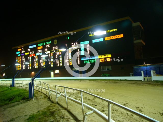 Hall Green Greyhound Stadium, York Road, Hall Green, Birmingham, 2005. Creator: Simon Inglis.