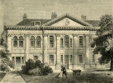 Hall of the Carpenters Company c1872. Creator: Unknown