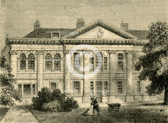 'Hall of the Carpenters' Company', c1872. Creator: Unknown.